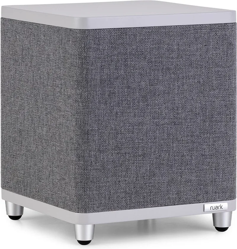 RS1 Actieve Subwoofer - Soft van Ruark Audio in Grijs – productfoto