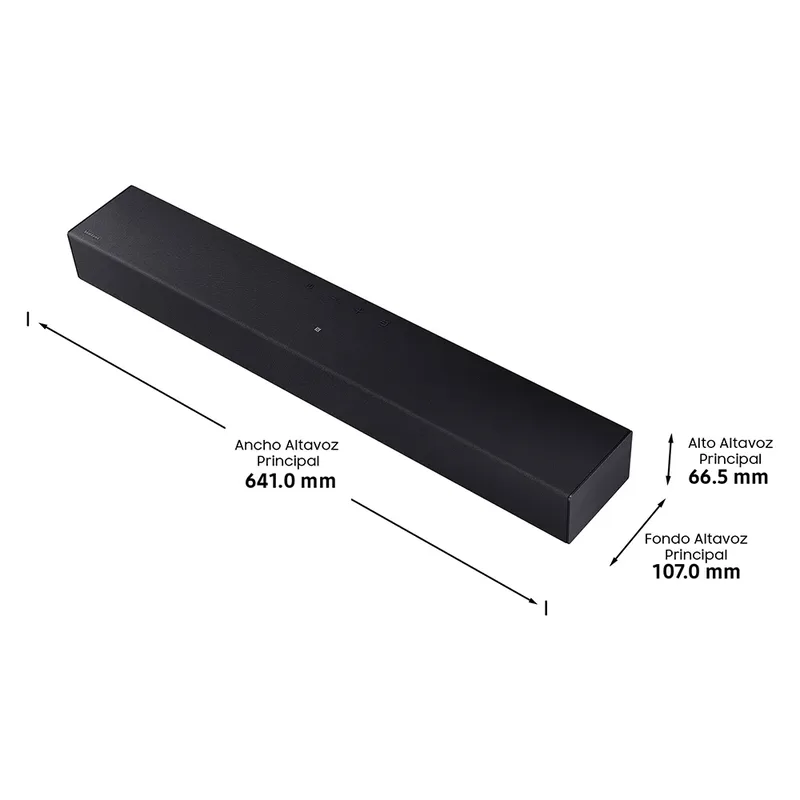 B400f Serie B 2.0 Soundbar by Samsung – product photo 6 of 6