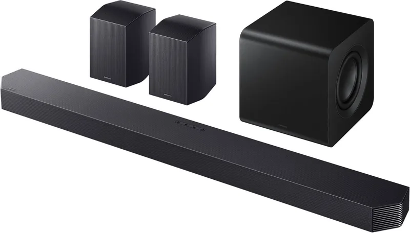 HW-Q930C - Soundbar - Inclusief subwoofer en achterspeakers van Samsung in Zwart – productfoto
