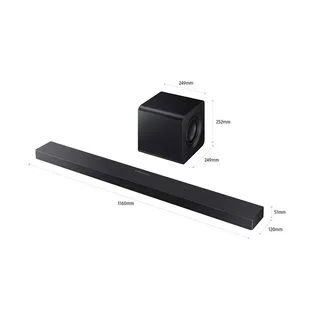 Hw-qs700f/zf Soundbar by Samsung – product photo 3 of 5