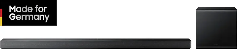 Q-Serie HW-QS710GF 3.1.2 Soundbar Bluetooth, Dolby Atmos, Incl. draadloze subwoofer, Wandbevestiging, WiFi fra Samsung i Sort – produktbillede 1 af 3