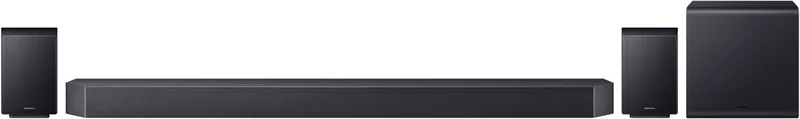 Q-series HW-Q990F - Soundbar - Dolby Atmos - Q-Symphony - Zwart by Samsung in Titan Black – product photo