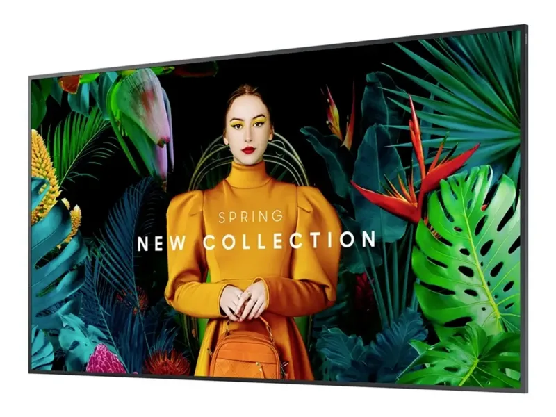 QM55C Large Format display Energielabel: G (A - G) 139.7 cm (55 inch) 3840 x 2160 Pixel 24/7 Geïntegreerde luidspreker från Samsung i Svart – produktbild 2 av 2