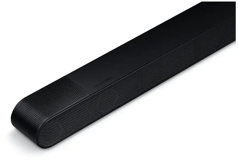 Ultra Slim Soundbar HW-S810GD Surroundsysteem Bluetooth, Dolby Atmos, WiFi, Wandbevestiging, Spraakbesturing van Samsung in Zwart – productfoto 3 van 3