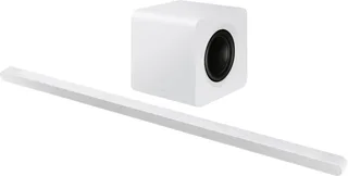 Ultra Slim Soundbar HW-S811GD Surroundsysteem Bluetooth, Dolby Atmos, WiFi, Wandbevestiging, Spraakbesturing de Samsung en Blanc – photo produit 1 sur 3