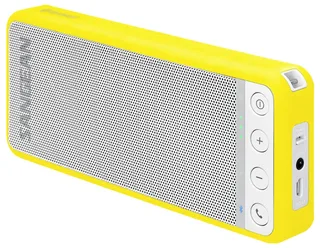 BluTab BTS-101 Bluetooth luidspreker Handsfree-functie, NFC Wit, Geel by Sangean in White, Yellow – product photo 1 of 2