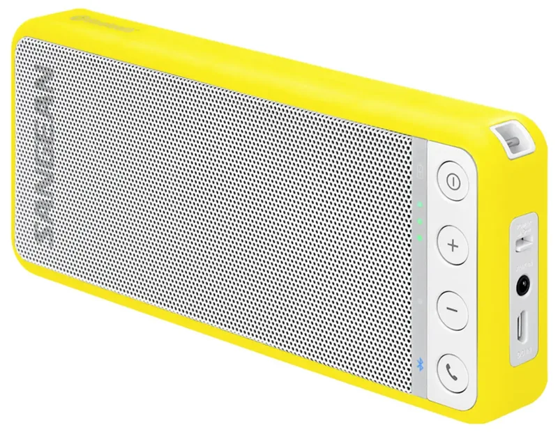 BluTab BTS-101 Bluetooth luidspreker Handsfree-functie, NFC Wit, Geel by Sangean in White, Yellow – product photo 1 of 2