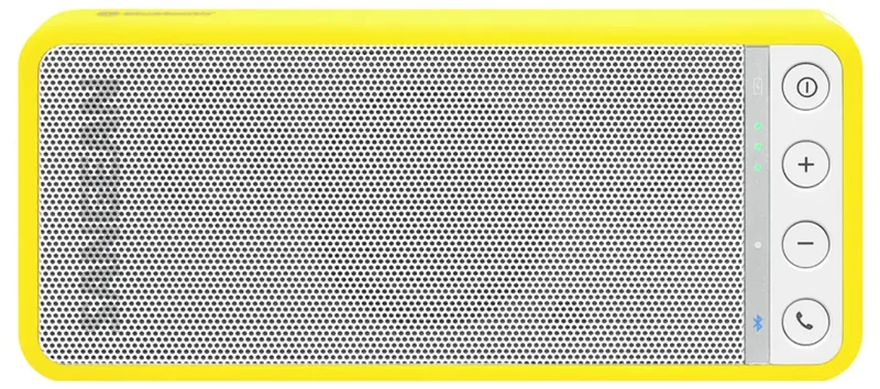 BluTab BTS-101 Bluetooth luidspreker Handsfree-functie, NFC Wit, Geel by Sangean in White, Yellow – product photo 2 of 2