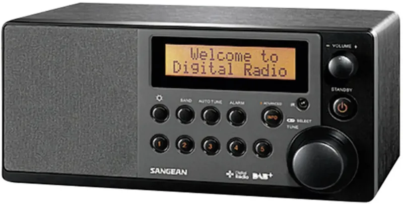DDR-31+ Tischradio DAB+, UKW AUX Schwarz von Sangean – Produktfoto 3 von 3