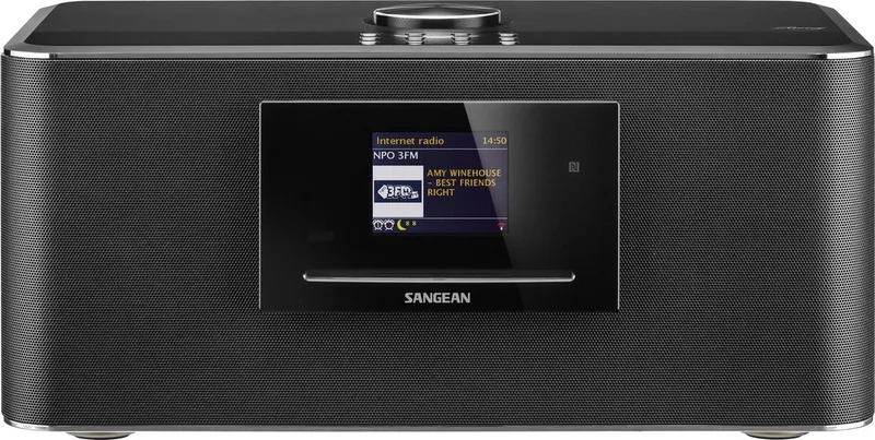 DDR-75 BT (Revery R10) Internet Radio met DAB+ van Sangean in Zwart – productfoto