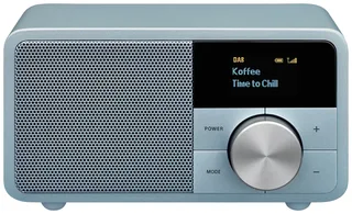 Genuine Mini DDR-7 Radio DAB+, VHF (FM) AUX, Bluetooth by Sangean in Turquoise – product photo 1 of 3