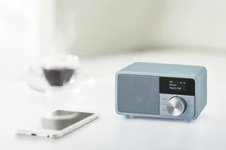 Genuine Mini DDR-7 Radio DAB+, VHF (FM) AUX, Bluetooth by Sangean in Turquoise – product photo 2 of 3