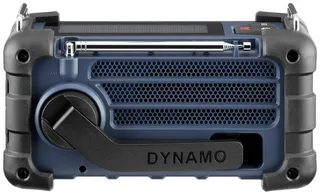 MMR-99 - Bluetooth - Handcrank - Solar Radio - AM/FM - Mono by Sangean in Blue – product photo 2 of 2