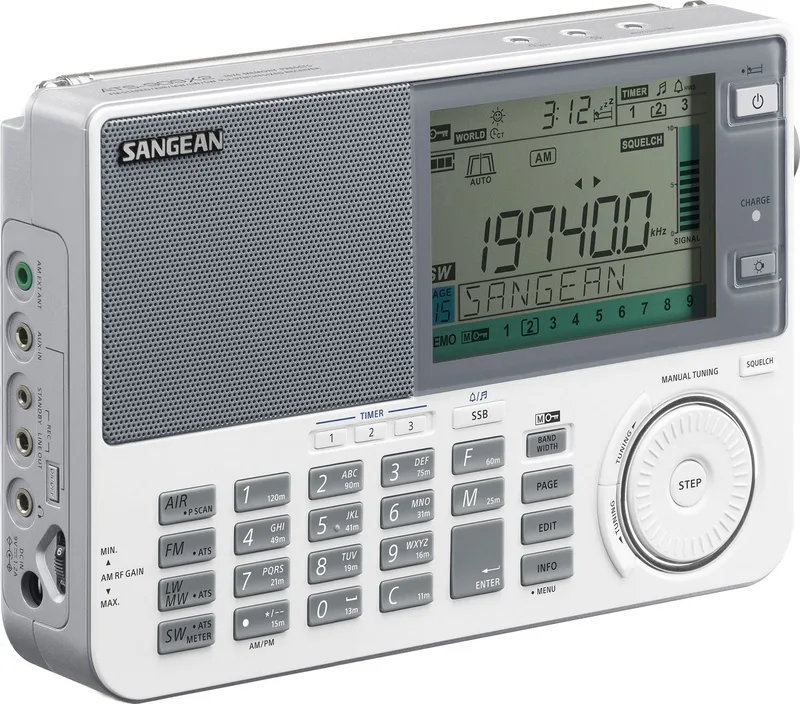 Radio Sangean ATS-909 X2 van Sangean in Wit – productfoto