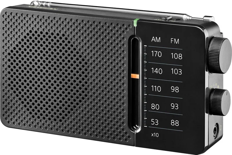 SR-36 - FM Radio - Draagbare Radio met AM en FM - Zwart van Sangean in Zwart – productfoto