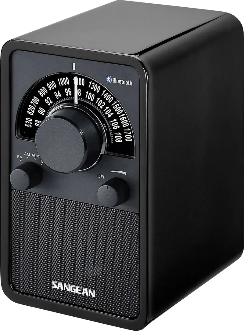 WR-15BT Tischradio UKW, MW AUX, Bluetooth® Schwarz von Sangean – Produktfoto