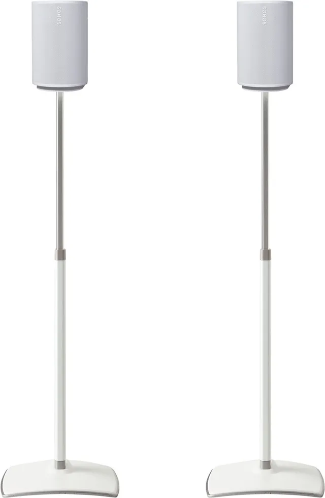 WSSE1A2-W2 - ADJUSTABLE SPEAKER STAND SONOS ERA 100 - PAIR - WHITE