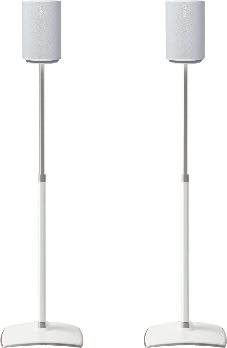 WSSE1A2-W2 - ADJUSTABLE SPEAKER STAND SONOS ERA 100 - PAIR - WHITE van Sanus in Wit – productfoto