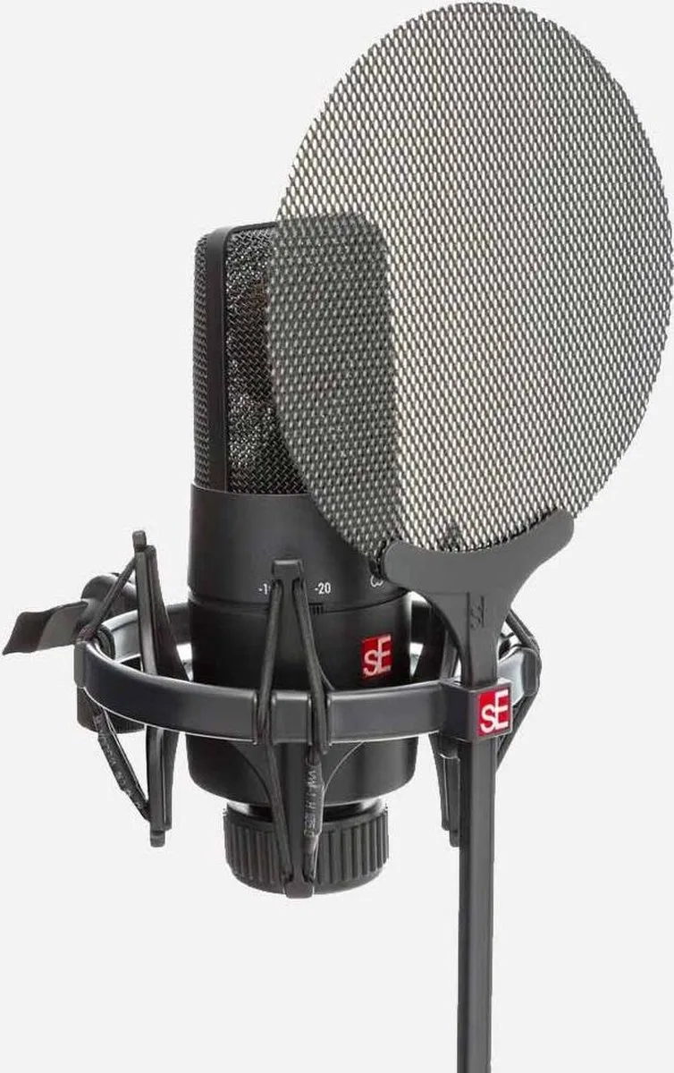 X1 S Vocal Pack Microfoon voor studio's by sE Electronics in Black – product photo
