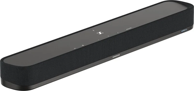 Ambeo Mini - Soundbar voor TV met ingebouwde subwoofer - Dolby Atmos van Sennheiser in Zwart – productfoto