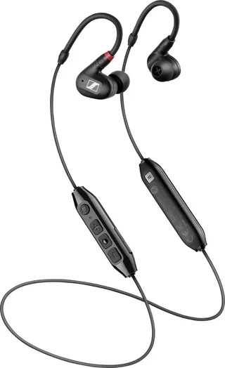 IE 100 PRO WIRELESS BLACK In Ear oordopjes Bluetooth, Kabel Headset by Sennheiser in Black – product photo 1 of 2