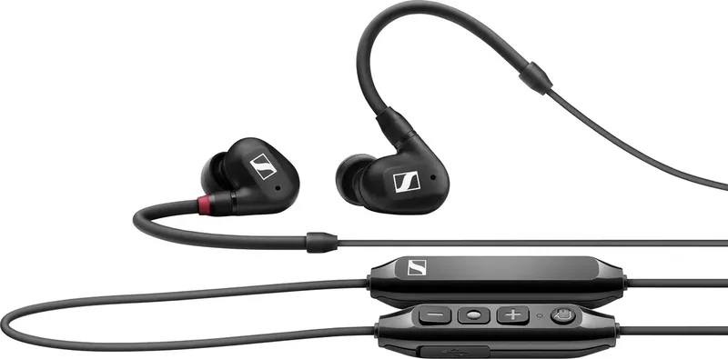 IE 100 PRO WIRELESS BLACK In Ear oordopjes Bluetooth, Kabel Headset by Sennheiser in Black – product photo 2 of 2