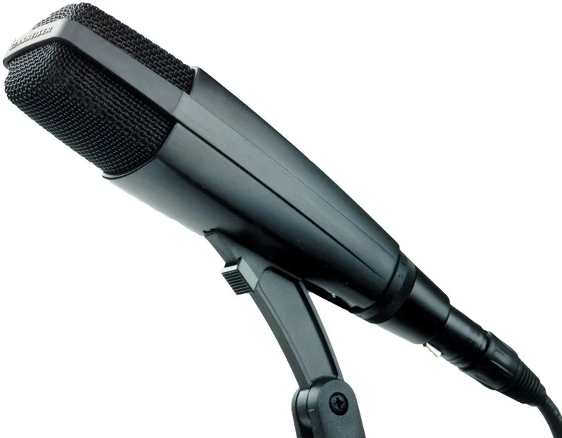 MD 421-II Microfoon voor studio's - Zwart, Metallic van Sennheiser in Zwart, Metallic – productfoto