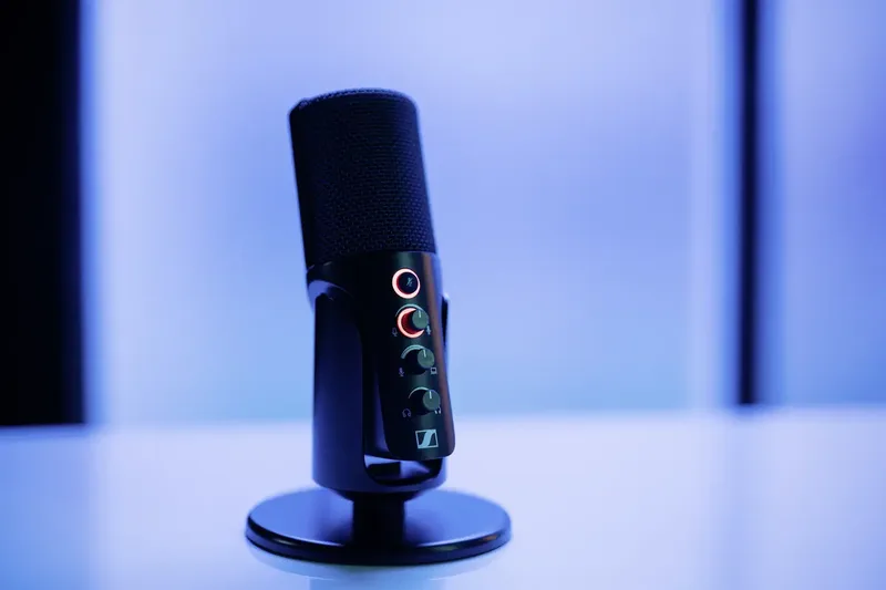 Profile Base Set - USB microfoon, tafelset van Sennheiser in Zwart – productfoto 2 van 3