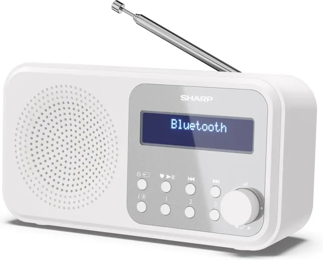 DR-P420(WH) Tokyo Portable DAB - FM radio met Bluetooth