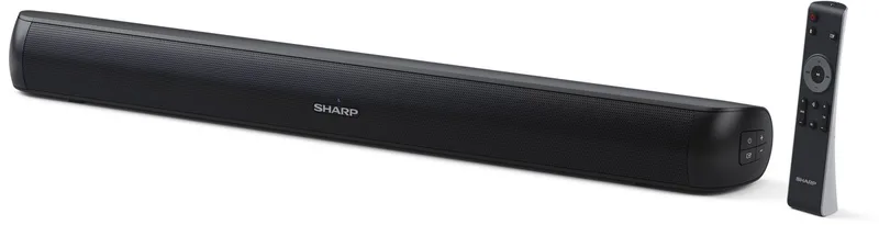HT-SB107 2.0 soundbar - 90W - compact - bluetooth by Sharp in Black – product photo