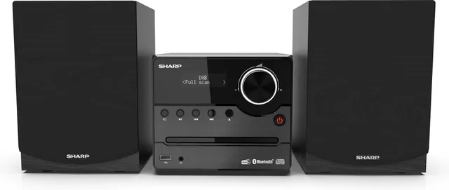 XL-B517D Home audio-microsysteem Zwart