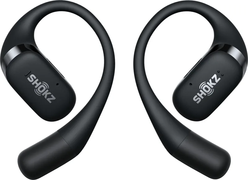 OpenFit - Open-Ear - Sporthoofdtelefoon van Shokz in Zwart – productfoto