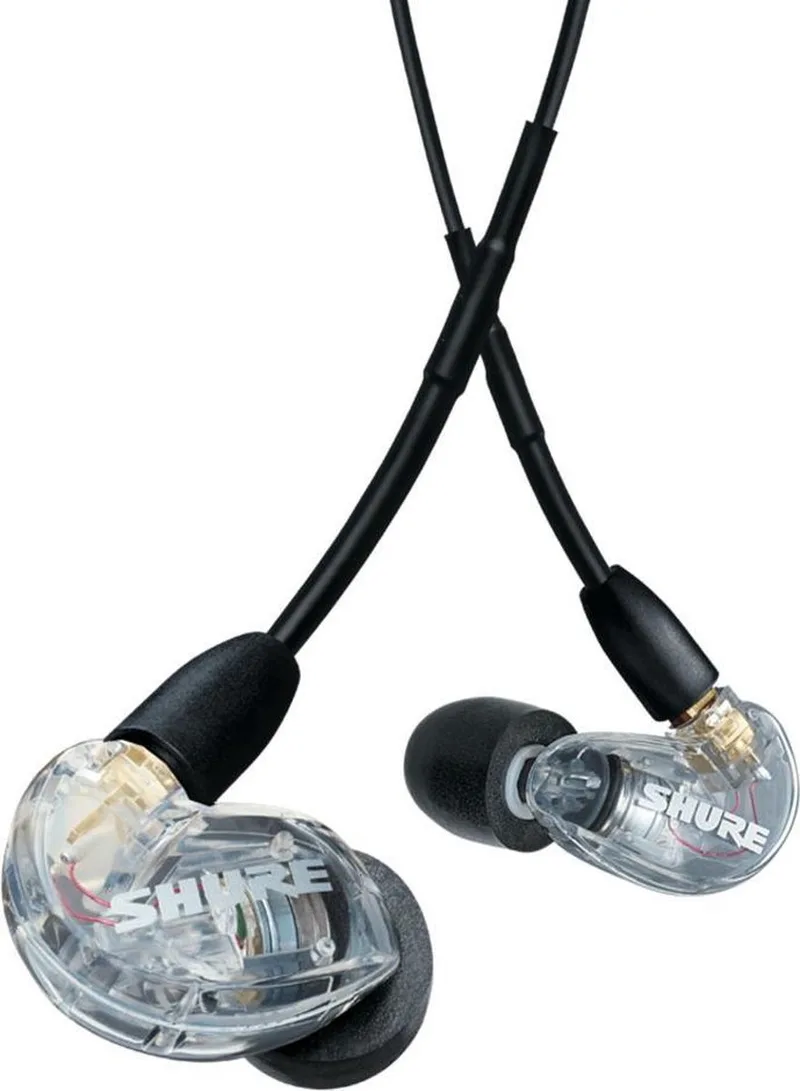 AONIC 215 In-ear 3,5mm-connector van Shure in Transparant – productfoto