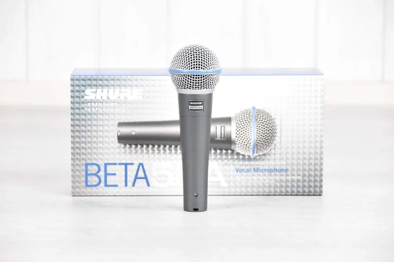 Beta 58A Microfoon van Shure in Grijs – productfoto