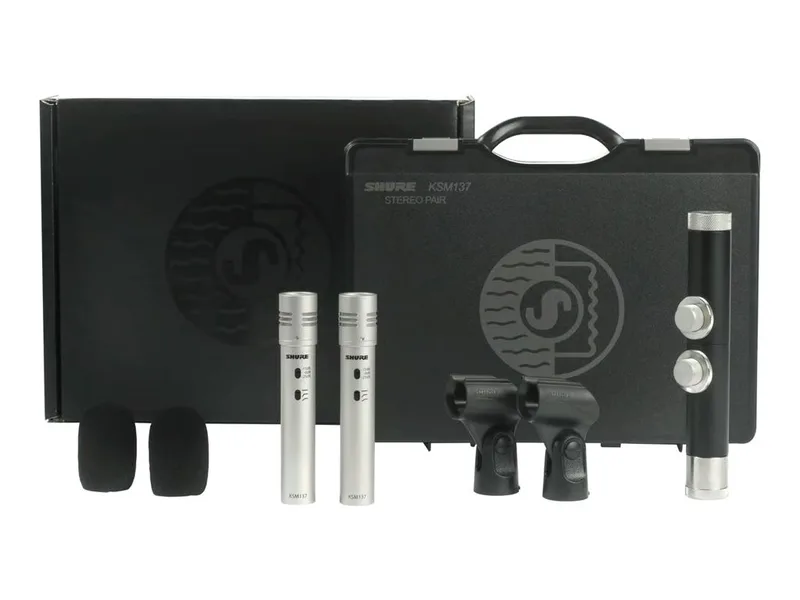 KSM137/SL Stereo Set Cardioid Condenser by Shure – product photo