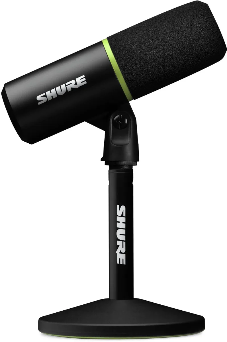 MV6 microfoon Tafelmicrofoon van Shure in Zwart – productfoto