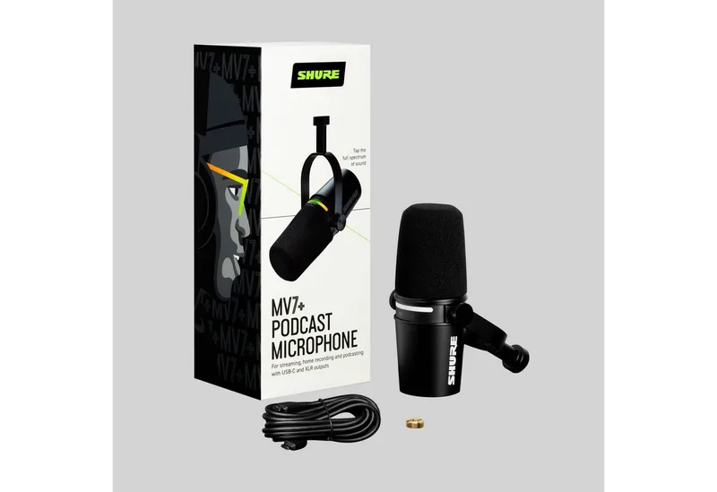 Mv7+ Usb-c/xlr Microfoon by Shure – product photo 4 of 4