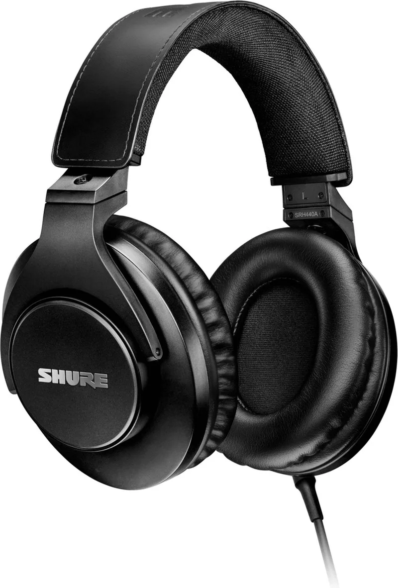 SRH440A - Studio hoofdtelefoon by Shure in Black – product photo