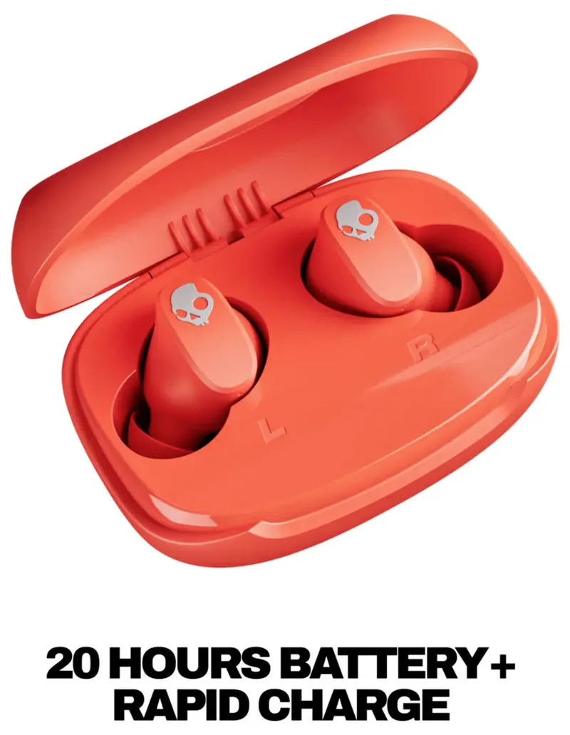 Smokin Buds 360 In Ear Kopfhörer Bluetooth® Stereo Rot von Skullcandy – Produktfoto 2 von 2