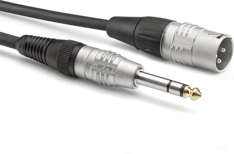HBP-XM6S-0090 Audiokabel 0,9 m - Audio kabel van Sommer Cable in Zwart – productfoto