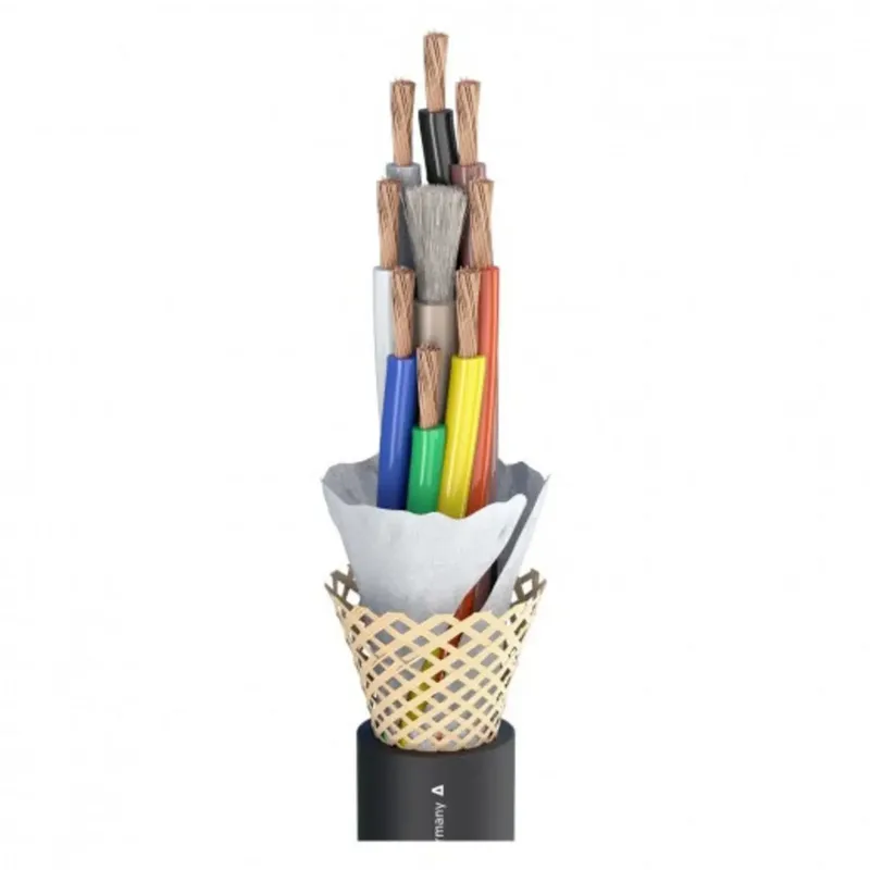 Sommer Cable 490-0231-840AQ Luidsprekerkabel UNITRONIC® SPEAKER 8 x 4 mm² + 8 x 4 mm² per meter by Sommer Cable in Black – product photo