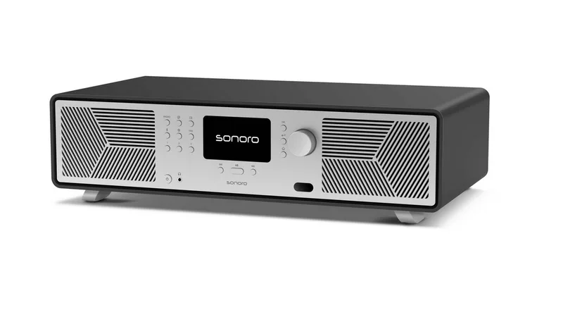 AVATON Hybride radio Grijs van Sonoro – productfoto 3 van 5