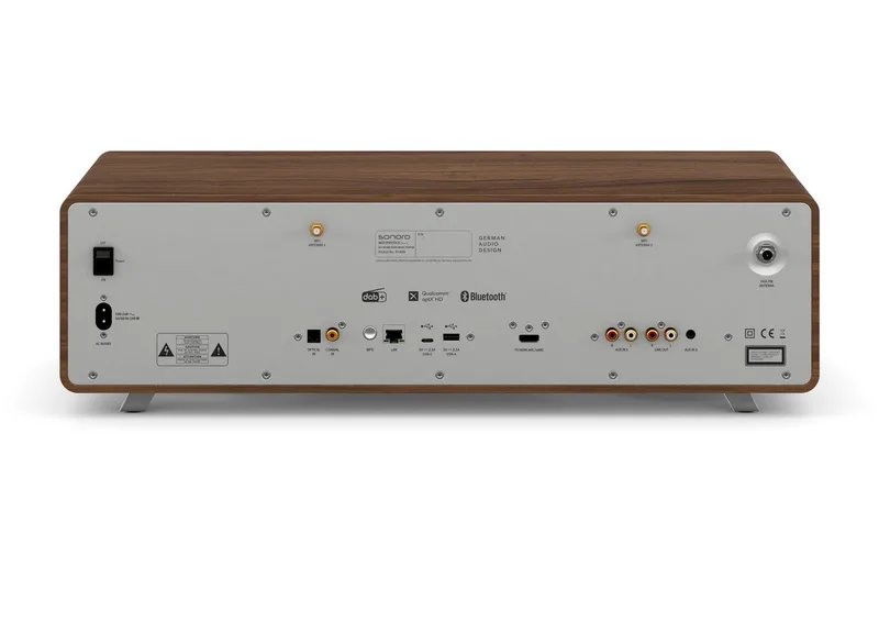 MEISTERSTUCK (Gen.2) Hybride radio Bruin van Sonoro – productfoto 4 van 5