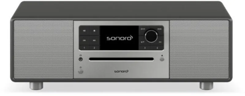 Prestige 2025 All-in-One-Muzieksysteem - Grafiet/Zilver van Sonoro in Zilver – productfoto