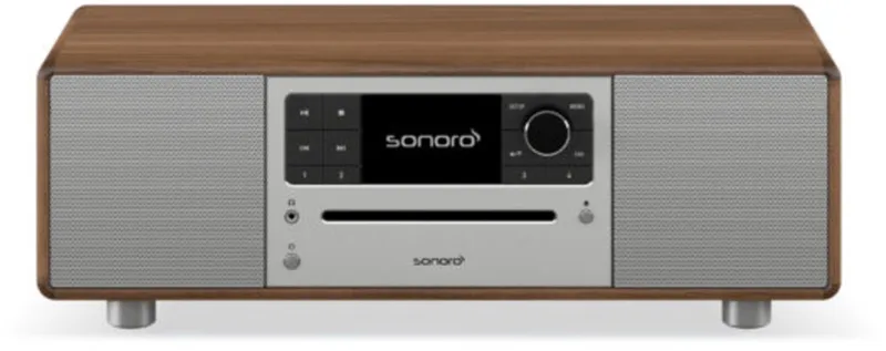 Prestige 2025 All-in-One-Muzieksysteem - Walnoot/Zilver by Sonoro in Silver – product photo