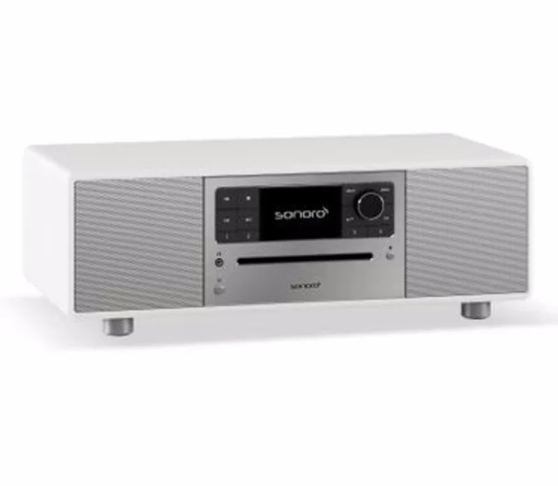 Prestige 2025 All-in-One-Muzieksysteem - Zilver/Wit by Sonoro in White, Silver – product photo