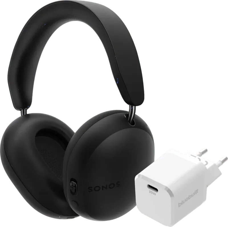 Ace Zwart + BlueBuilt Power Delivery Oplader met Usb C by Sonos – product photo