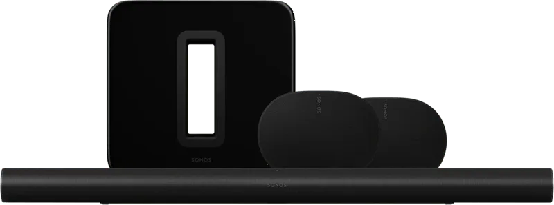 Arc Ultra + Era 300 Home Cinema Set Zwart by Sonos – product photo