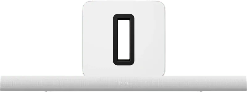Arc Ultra + Sonos Sub 4 Wit de Sonos – photo produit
