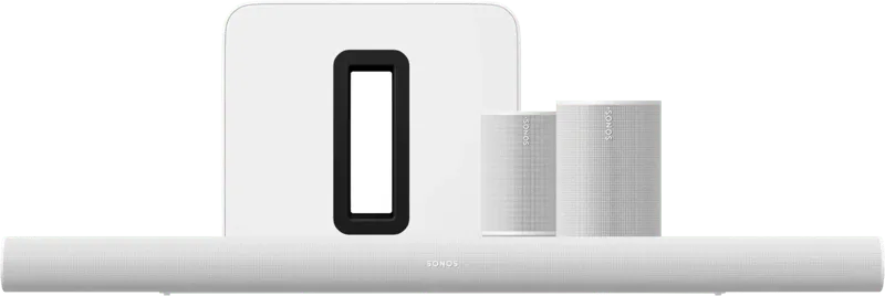 Arc Ultra Wit + Era 100 SL Home Cinema Set Wit by Sonos – product photo